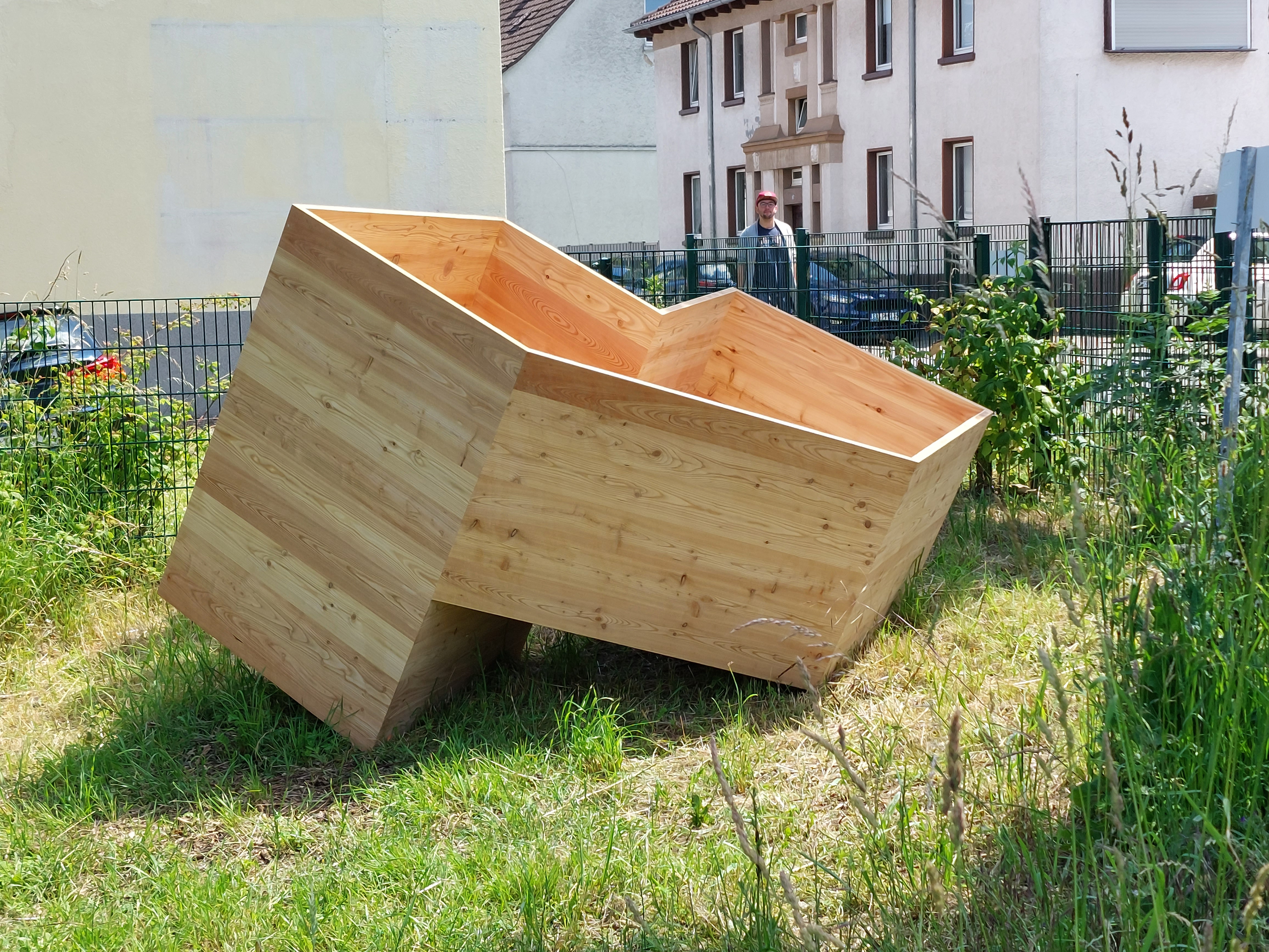 "Treppe am Fluss" von Martin Steiner